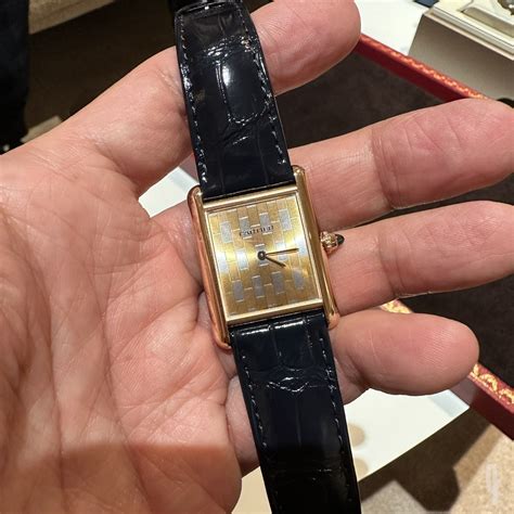 cartier mosaic dial